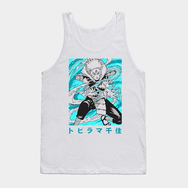 Tobirama Anime Fanart Tank Top by Planet of Tees